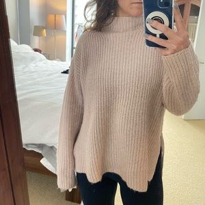Knit Sweater, light pink